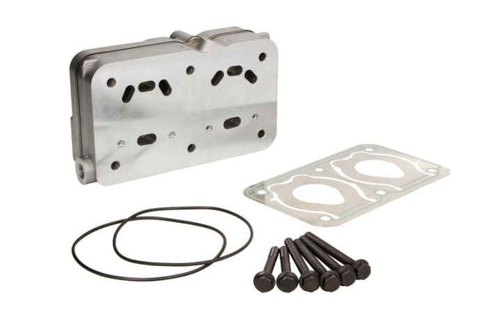 Chiulasa compresor MERCEDES ATEGO 2, AXOR, AXOR 2 1226 F/1322 F/1518, 1519/1525/1626, 1626 L/1719/1823/1823 K/1833 A/1833 AK/1833, 1833 L, LL/2523/3233 L, 3233 LL/O 500 M/O 500 U/U 400 [2]
