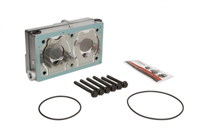 Chiulasa compresor Potriveste 912 510 000 0, 001 0 (complet) MERCEDES ATEGO 1023 A, 1024 A/1023 AK/1023 K/1023, 1023 L/1023, 1023 L, 1024, 1024 L/1223 K/1223, 1223 L/1223, 1223 L, 1224, 1224 L/1225 [2]