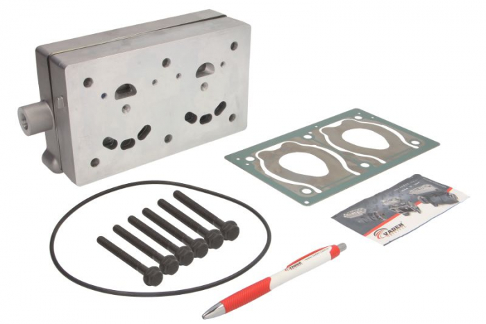 Chiulasa compresor Potriveste 9125120280; 9125120300 (complet) VOLVO [2]