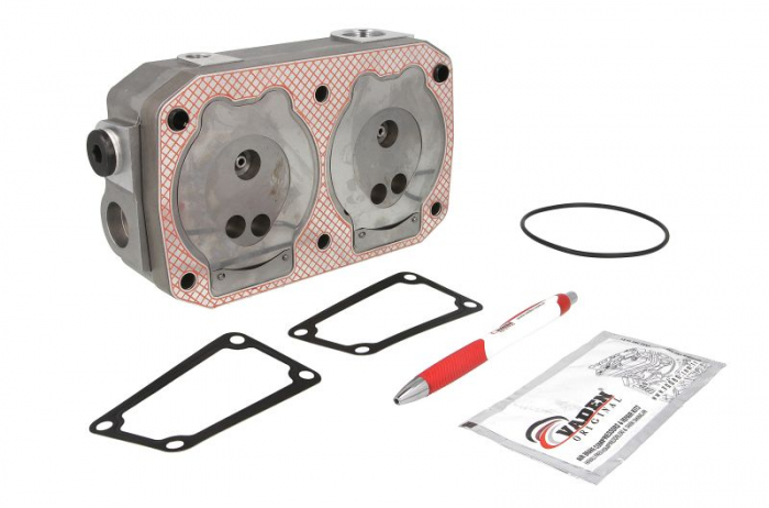 Chiulasa compresor Potriveste LK4936, LK4969 (complet) IVECO STRALIS 450S33 T/450S38 T/450S42 T/460S36 T/490S38 T/490S40 T/490S42 T/490S44 T/490S46 T/490S48 T/500S33 T/530S36 T/570S38 T/570S42 T/570 [3]