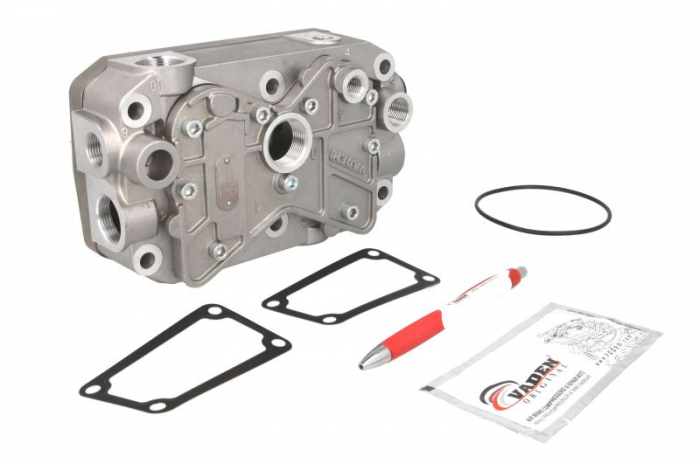 Chiulasa compresor Potriveste LK4936, LK4969 (complet) IVECO STRALIS 450S33 T/450S38 T/450S42 T/460S36 T/490S38 T/490S40 T/490S42 T/490S44 T/490S46 T/490S48 T/500S33 T/530S36 T/570S38 T/570S42 T/570 [2]