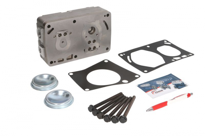 Chiulasa compresor Potriveste LP490 14900056411 VOITH (complet) MERCEDES AXOR 1835 LS/1836 LS, LLS/1840 LS/1840 LS, LLS/1843 LS/1843 LS, LLS/2035 S, 2036 S, LS/2040 S, 2041 S, 2041 S, 2041 LS/2044 S [4]
