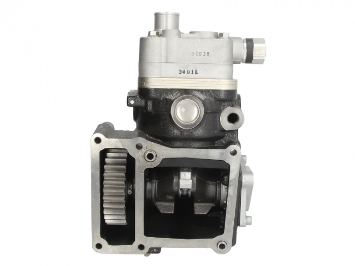 Compresor, capacitate 360cm³, Numar cilindri: 1, cu fulie (shaft tip on both sides) MAN TGA [2]