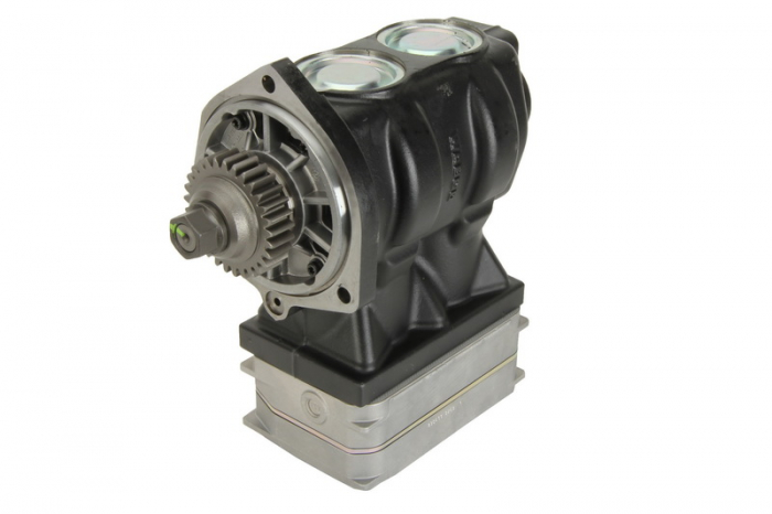 Compresor, capacitate 442cm³, Numar cilindri: 2, cu fulie (nou) RVI PREMIUM [3]