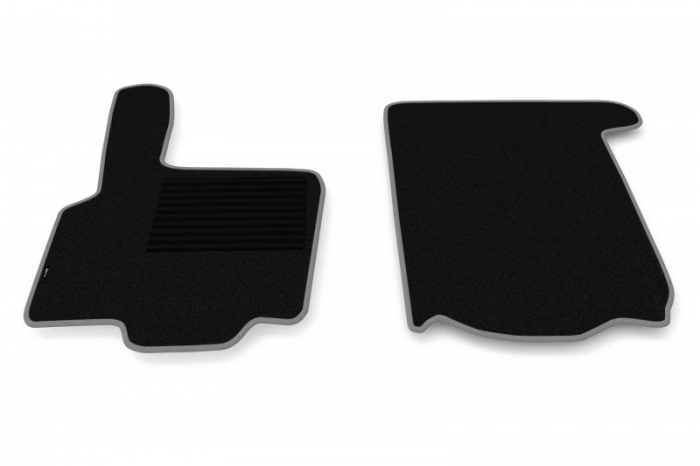 Covor podea camion potrivit DAF, sofer + pasager, velur, 2 bucati (material - velur, culoare - gri) potrivit DAF 95 XF, XF 95 1997-2012 [2]