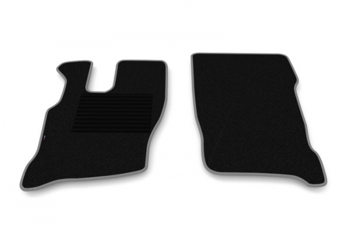 Covor podea camion potrivit IVECO, sofer + pasager, velur, 2 bucati (material - velur, culoare - gri) potrivit IVECO EUROCARGO I-III 1991-2015 [2]