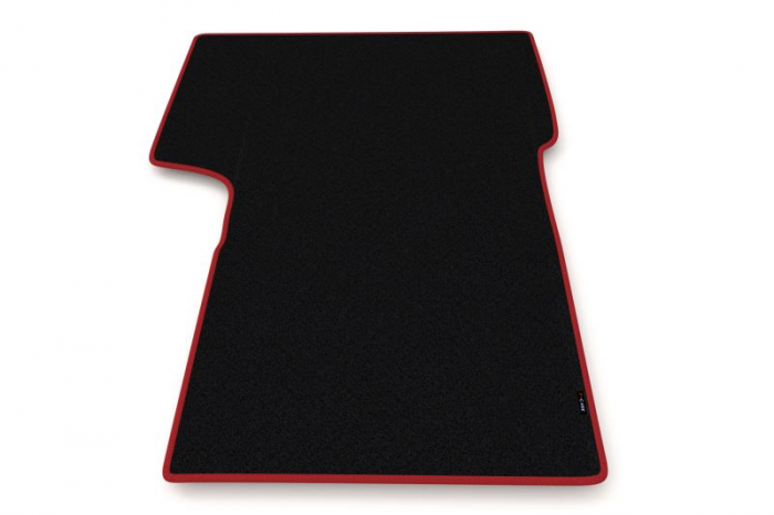 Covor podea camion potrivit MAN, cabina ingusta M, L, XL, LX, XLX tunel central velur, 1 bucata (material - velur, culoare - rosu) potrivit MAN TGA dupa 2000 [2]