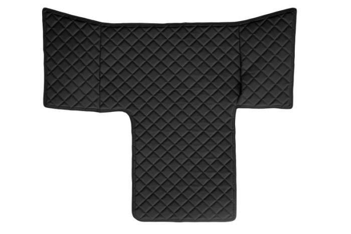 Covor podea camion potrivit MAN, cabina L, XL ECO-LEATHER, set 3 buc. (material - eco-piele, culoare - negru) potrivit MAN TGL dupa 2016 [3]