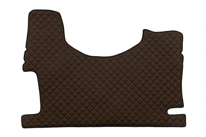 Covor podea camion potrivit MERCEDES tunel central tunel inalt, ECO-LEATHER, 1 bucata (material - eco-piele, culoare - maro) potrivit MERCEDES ACTROS MP2 / MP3 [1]