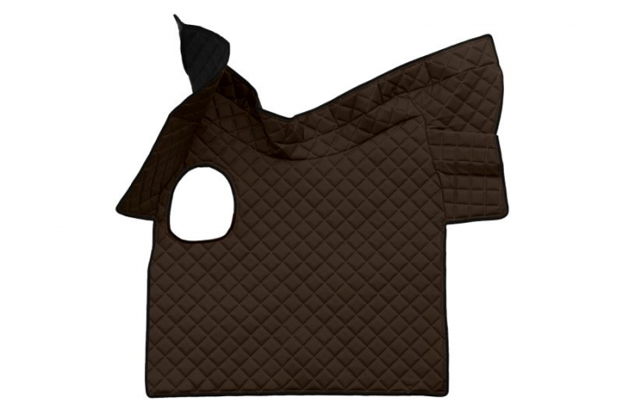 Covor podea camion potrivit VOLVO, ECO-LEATHER, set 3 buc. (material - eco-piele, culoare - bej, fara compartiment in carcasa cutiei de viteze) [3]