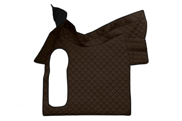 Covor podea camion potrivit VOLVO, fara compartiment in carcasa cutiei de viteze, ECO-LEATHER, set 3 buc. (material - eco-piele, culoare - bej) [3]