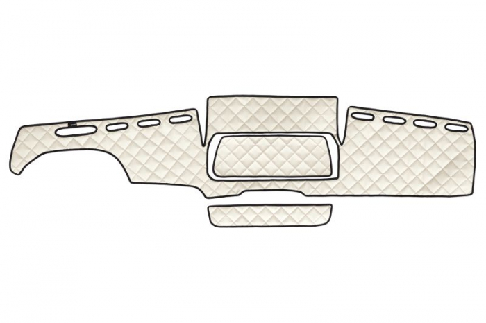 Covoras bord bej, ECO-piele, ECO-LEATHER potrivit MAN TGX dupa 2006 [1]