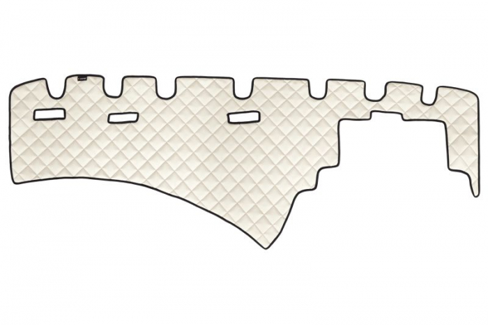 Covoras bord bej, ECO-piele, ECO-LEATHER potrivit Renault Truck T dupa 2013 [1]
