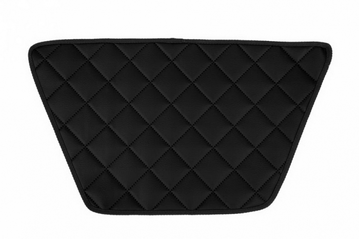 Covoras bord negru, ECO-piele, ECO-LEATHER potrivit DAF XF 105, XF 106 dupa 2005 [1]