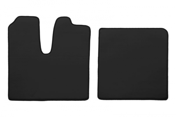 Covoras podea camion set 3 buc (material - eco-leather negru transmisie automata) potrivit MAN TGX 2006-2021 [2]