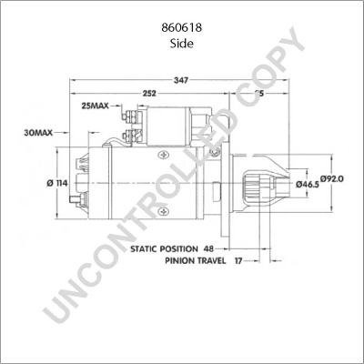 Electromotor (24V, 4kW) VOLVO FM 7 D7C250/D7C290 intre 1998-2001 [5]