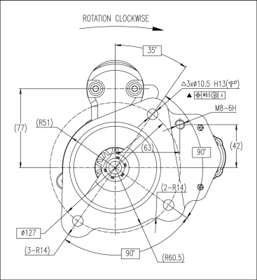 Electromotor (24V) CUMMINS; FIAT; IVECO [3]