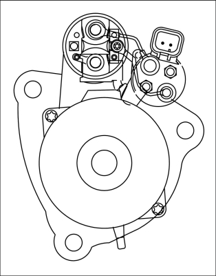 Electromotor (24V) DAF; SOLARIS [3]