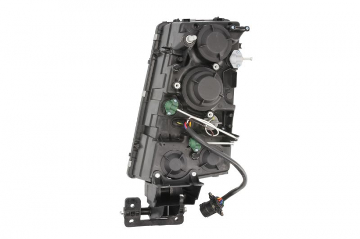 Far dreapta 4*H7/PY21W/W5W, manual, soclu rotund, fundal: crom, culoare Semnalizator: transparent VOLVO FH, FH 12, FH 16 dupa 2001 [2]