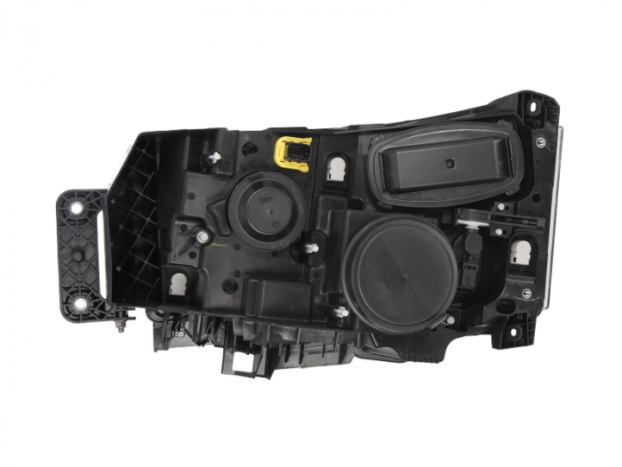 Far Dreapta (H1/H7, electric, cu motor, halogen, functii aditionale faza scurta, culoare interior cromat, culoare semnalizator: transparent) potrivit RVI C dupa 2013 [2]