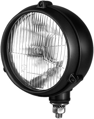 Far universal (H4/T4W, 12/24V, inaltime 192mm, diametru 144mm, transparent, plastic, negru) [1]