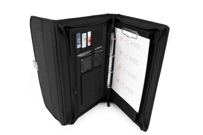 Geanta acte sofer ECO-piele , neagra, , 42cm, 25cm, 6cm [2]