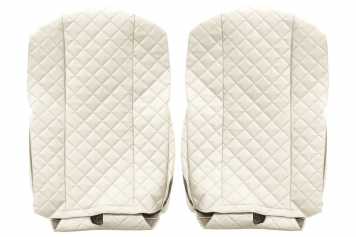 Huse scaun camion Elegance (bej, material eco-piele / velur, serie ELEGANCE) potrivit FORD F-MAX [2]