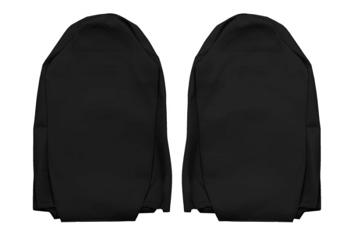 Huse scaun camion ELEGANCE S (negru, material eco-leather / velur) potrivit MAN TGX dupa 2006 [2]