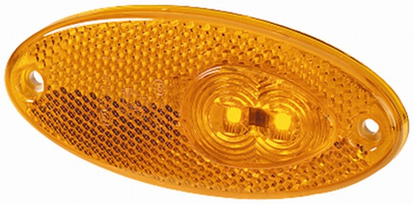 Lumina delimitare LED inaltime 45 latime 101,6 adancime 12,5, , lungime cablu 500, 24V (cu reflector) [1]