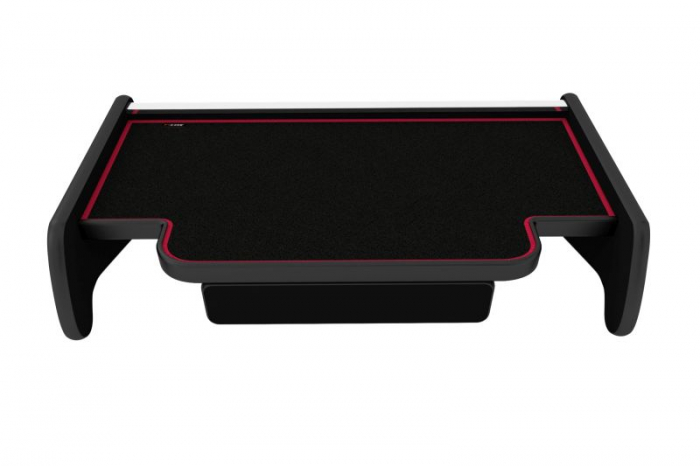 Raft polita interior cabina (cabina larga XXL; mijloc; sertar suplimentar sub blatul mesei, mijloc, culoare: rosu, serie: CLASSIC) potrivit MAN [3]