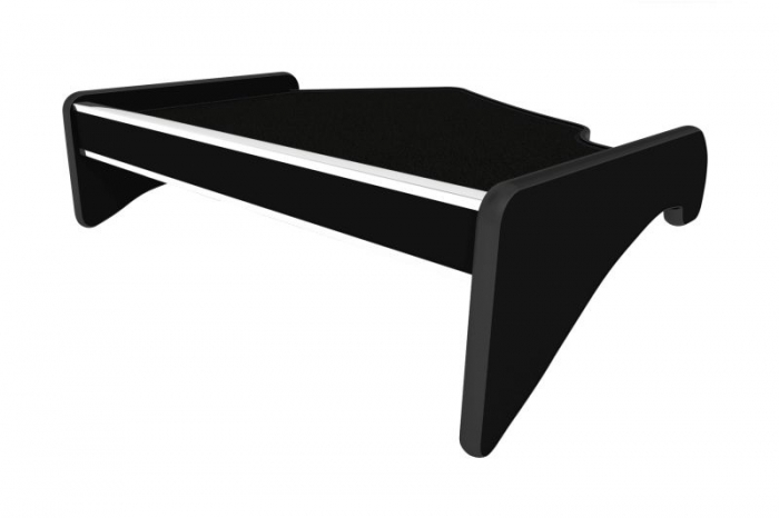 Raft polita interior cabina (mijloc; versiune inalta, mijloc, culoare: negru, serie: CLASSIC) potrivit SCANIA R [2]