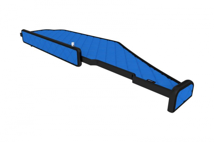 Raft polita interior cabina (panou LED, lumina alba; cabina ingusta 230 cm; lung, lung, culoare: albastru, serie: ELEGANCE) potrivit MERCEDES [2]