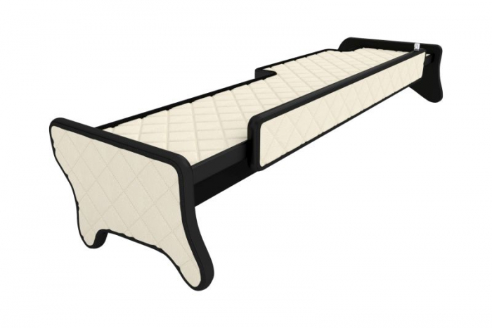 Raft polita interior cabina (panou LED, lumina alba; cabina larga XXL; lung; sertar suplimentar sub blatul mesei, lung, culoare: bej, serie: ELEGANCE) potrivit MAN [3]