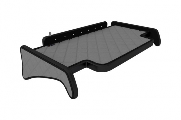Raft polita interior cabina (panou LED, lumina alba; cabina larga XXL; mijloc, cabina, culoare: gri, serie: ELEGANCE) potrivit MAN [1]