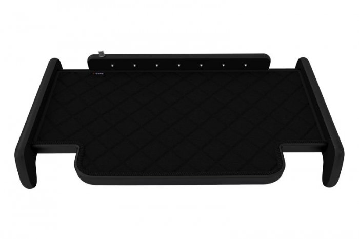 Raft polita interior cabina (panou LED, lumina alba; cabina larga XXL; mijloc, cabina, culoare: negru, serie: ELEGANCE) potrivit MAN [4]