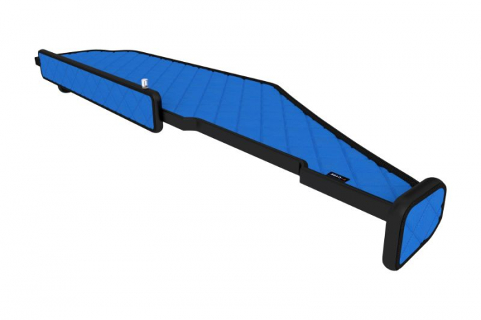 Raft polita interior cabina (panou LED, lumina alba; cabina lata 250 cm; lung, lung, culoare: albastru, serie: ELEGANCE) potrivit MERCEDES [2]