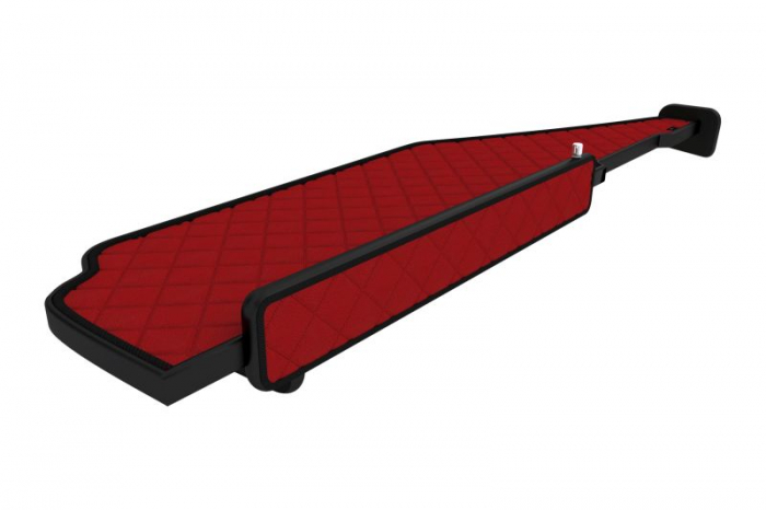 Raft polita interior cabina (panou LED, lumina alba; cabina lata 250 cm; lung, lung, culoare: rosu, serie: ELEGANCE) potrivit MERCEDES [3]