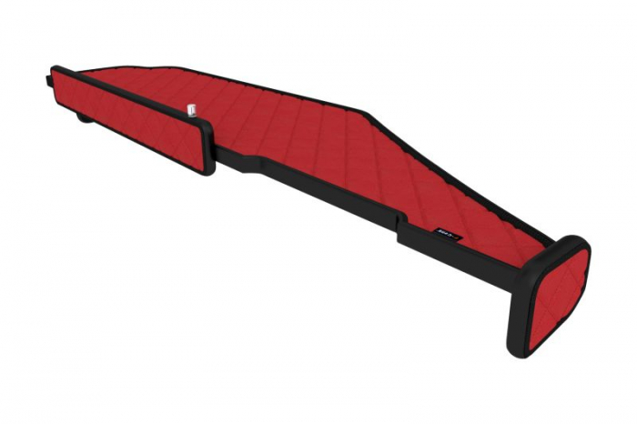 Raft polita interior cabina (panou LED, lumina alba; cabina lata 250 cm; lung, lung, culoare: rosu, serie: ELEGANCE) potrivit MERCEDES [2]