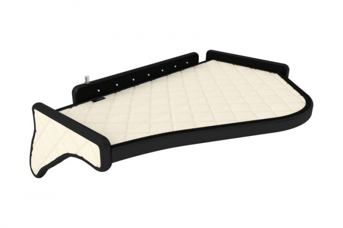Raft polita interior cabina (panou LED, lumina alba; fara gaura in covor; mijloc, cabina, culoare: bej, serie: ELEGANCE) potrivit VOLVO [1]