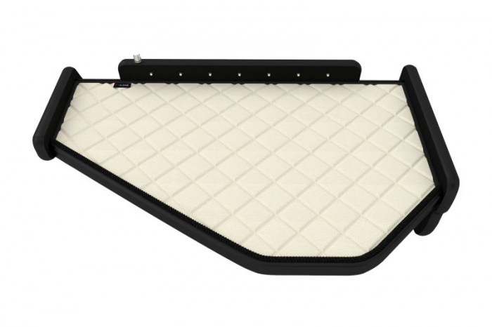 Raft polita interior cabina (panou LED, lumina alba; fara gaura in covor; mijloc, cabina, culoare: bej, serie: ELEGANCE) potrivit VOLVO [4]