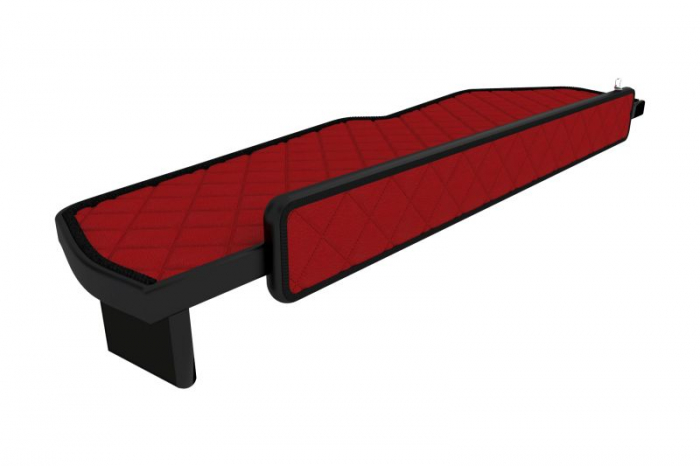 Raft polita interior cabina (panou LED, lumina alba; lung, cabina, culoare: rosu, serie: ELEGANCE) potrivit VOLVO [3]