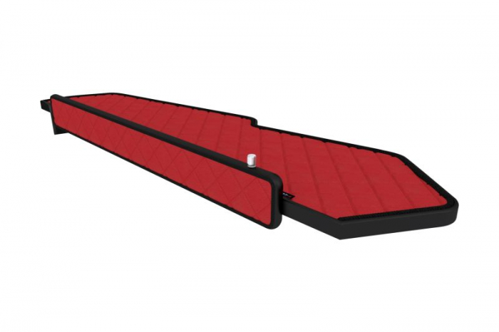 Raft polita interior cabina (panou LED, lumina alba; lung, cabina, culoare: rosu, serie: ELEGANCE) potrivit VOLVO [2]