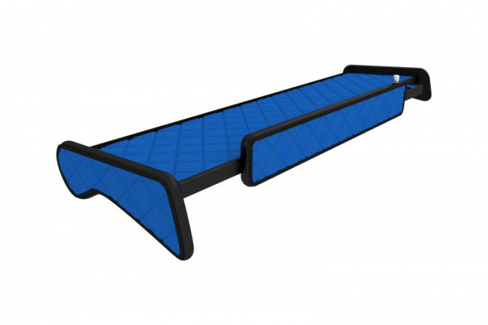 Raft polita interior cabina (panou LED, lumina alba; lung, lung, culoare: albastru, serie: ELEGANCE) potrivit MAN [3]