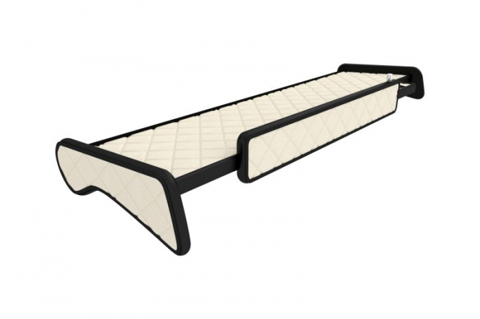 Raft polita interior cabina (panou LED, lumina alba; lung, lung, culoare: bej, serie: ELEGANCE) potrivit MAN [3]