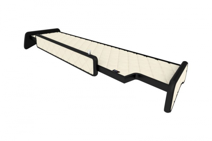 Raft polita interior cabina (panou LED, lumina alba; lung, lung, culoare: bej, serie: ELEGANCE) potrivit MAN [2]