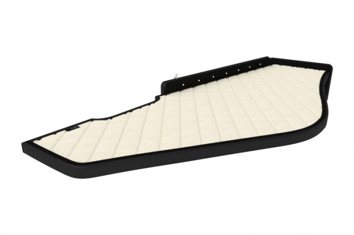 Raft polita interior cabina (panou LED, lumina alba; lung, lung, culoare: bej, serie: ELEGANCE) potrivit RENAULT [1]