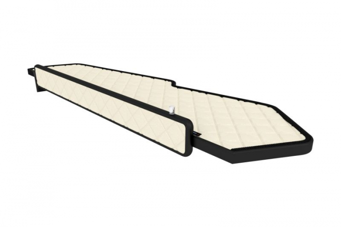 Raft polita interior cabina (panou LED, lumina alba; lung, lung, culoare: bej, serie: ELEGANCE) potrivit VOLVO [2]
