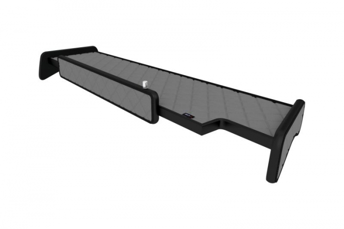 Raft polita interior cabina (panou LED, lumina alba; lung, lung, culoare: gri, serie: ELEGANCE) potrivit MAN [2]