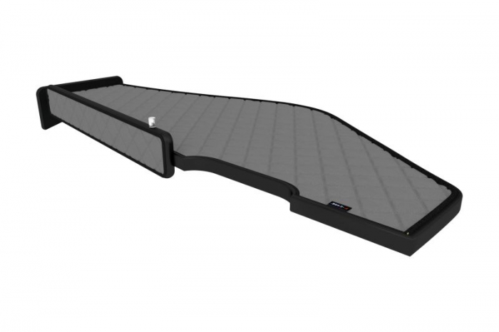 Raft polita interior cabina (panou LED, lumina alba; lung, lung, culoare: gri, serie: ELEGANCE) potrivit RENAULT [2]