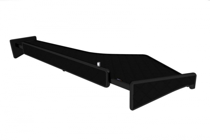 Raft polita interior cabina (panou LED, lumina alba; lung, lung, culoare: negru, serie: ELEGANCE) potrivit FORD F-MAX [2]